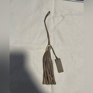 Cuyana leather bag tassel